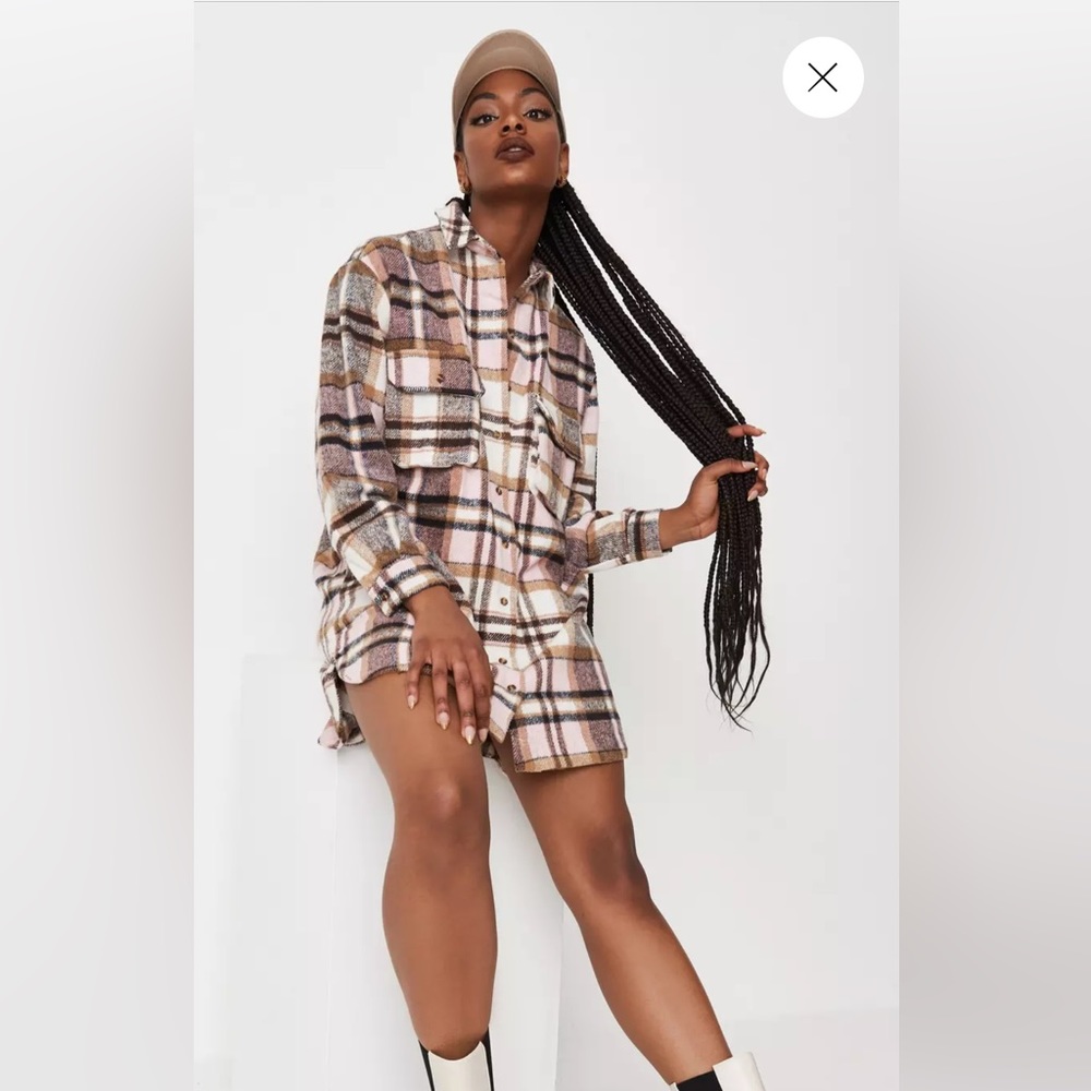 Missguided Flannel Shacket